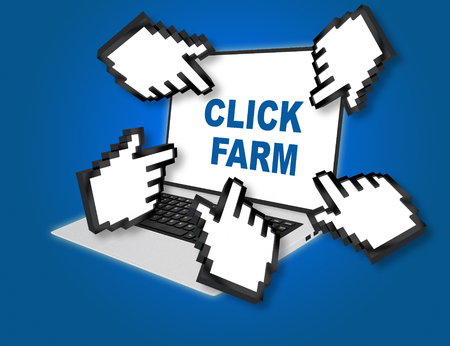click farm