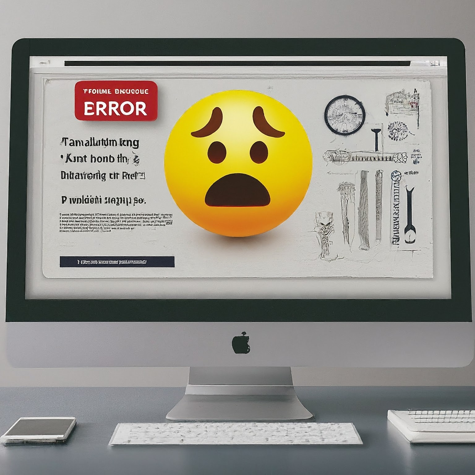 error page